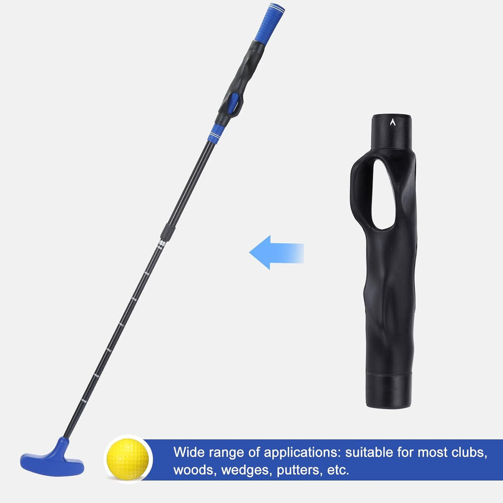 2 Pack Golf Grip Trainer Attachment for Improving Hand Positioning on Club Right Handed Golf Swing Trainer for Kids and Woman Beginner Learn Correct Grip Posture