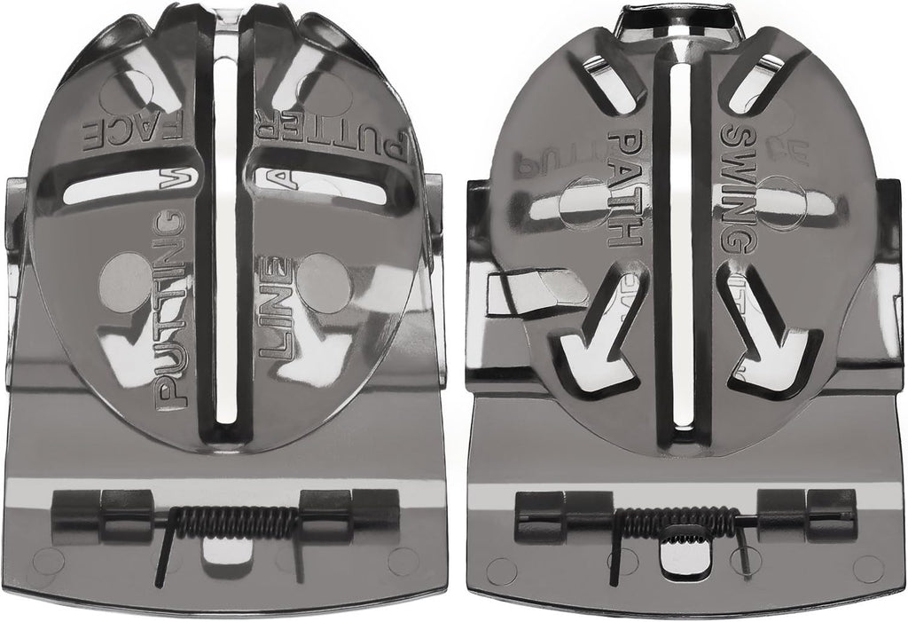 2 Pack Golf Ball Line Marker Tool Marking Putting Alignment Tool Impact Ball Liner Drawing Marker for Men and Women