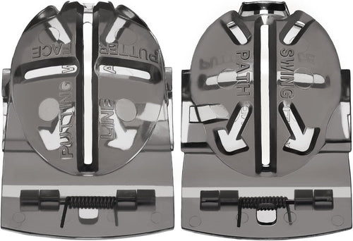 2 Pack Golf Ball Line Marker Tool Marking Putting Alignment Tool Impact Ball Liner Drawing Marker for Men and Women