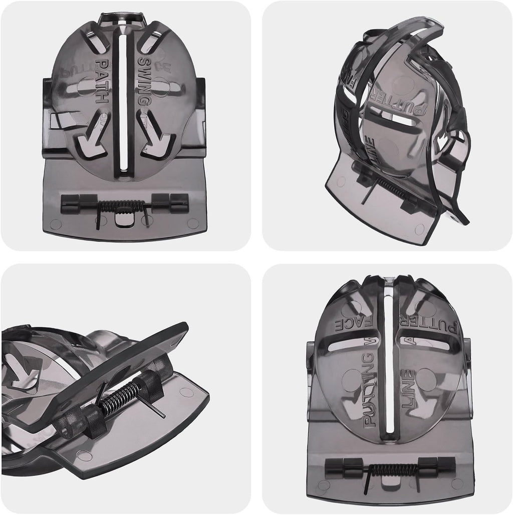 2 Pack Golf Ball Line Marker Tool Marking Putting Alignment Tool Impact Ball Liner Drawing Marker for Men and Women