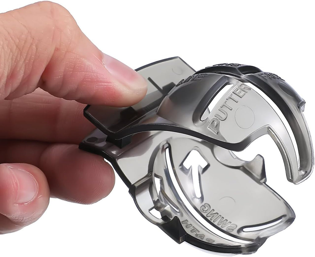 2 Pack Golf Ball Line Marker Tool Marking Putting Alignment Tool Impact Ball Liner Drawing Marker for Men and Women